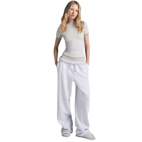 SKIMS Soft White Lounge Pants - Picture 2 of 5